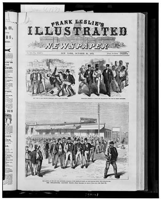 The Philadelphia election fraud / from sketches by Albert...