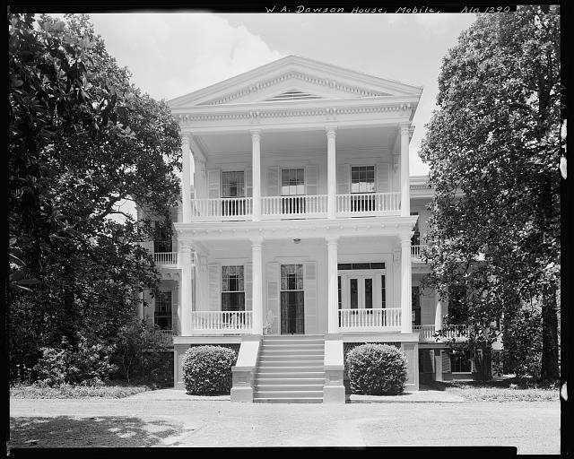 William A. Dawson House, Mobile, Mobile County, Alabama
