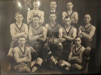 Black River New York high school basketball team 1924
