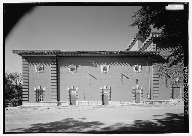 East elevation - St. Elizabeths Hospital, Hitchcock Hall,...