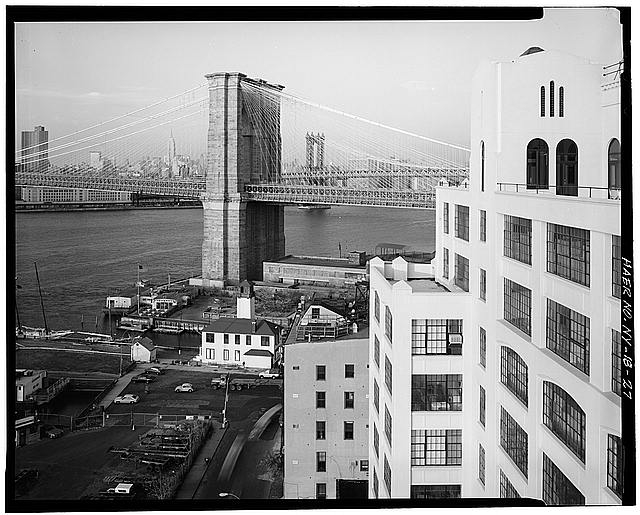 27. View looking NE at Brooklyn Tower from rooftop of...