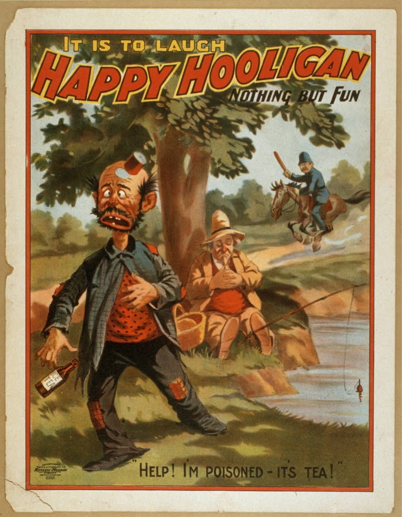 Happy Hooligan it is to laugh : nothing but fun.