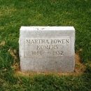 A photo of Martha 'Mattie' (Bowen) Komers