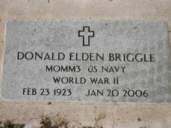 Donald Elden Briggle memorial