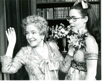 Helen Hayes and Marian Hailey
