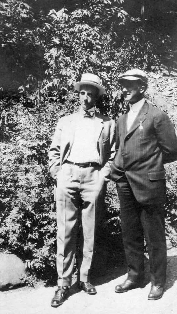 C.C. & Roy Wohlford - Minnehaha Park 1914