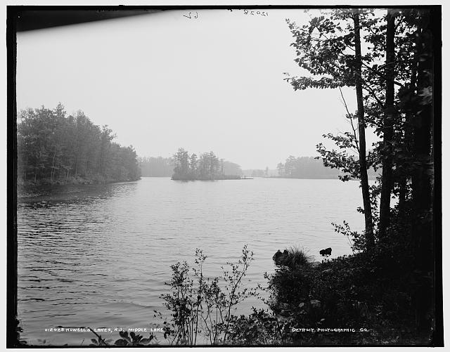 Howell's Lakes, N.J., middle lake