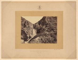 Provo Fall, Utah / T. H. O'Sullivan, phot.