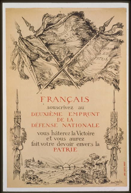 Français, souscrivez au deuxiéme Emprunt de la Défense...