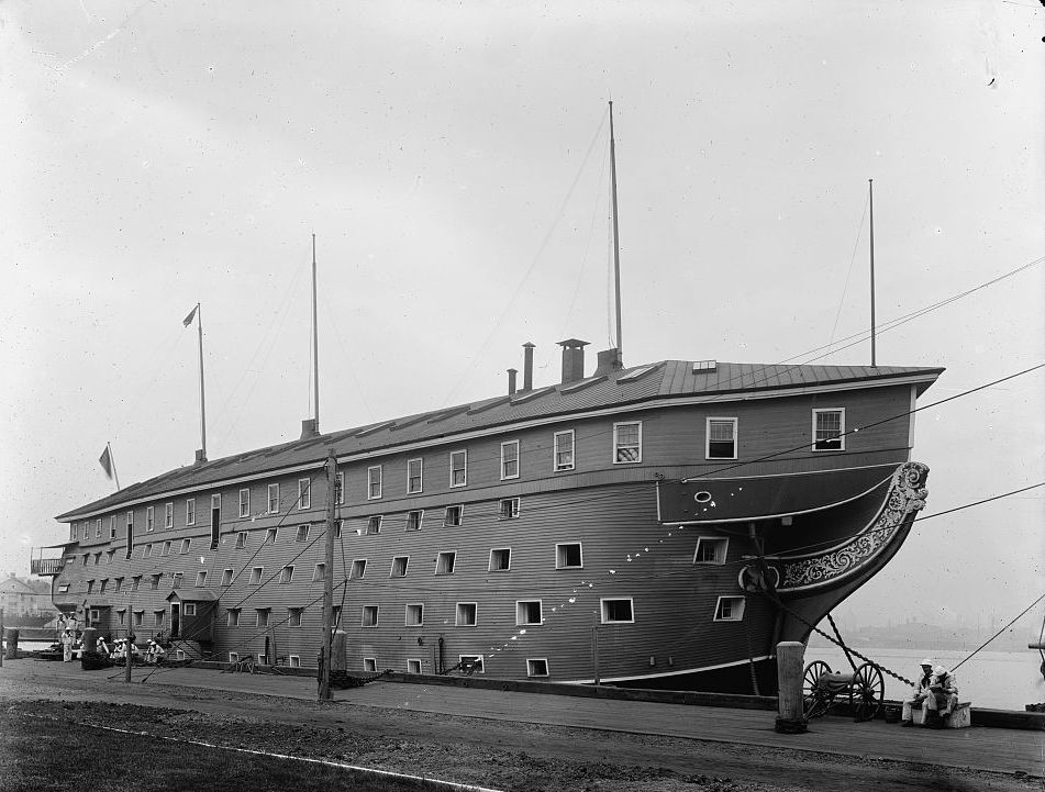 U.S.S. Vermont - 1800's warship