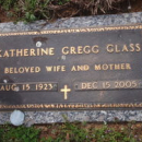 martha katherine glass headstone