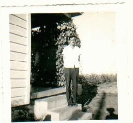 Leonard on porch