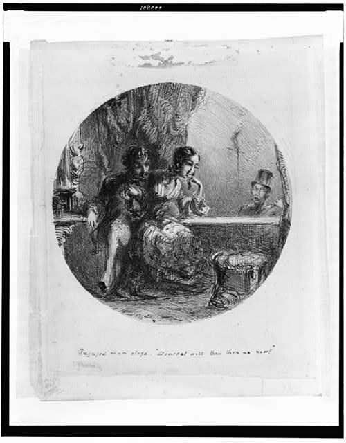 Engaged man sings ... Dearest wilt thou then as now