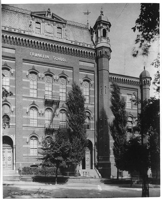 Facade of Franklin School
