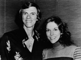 Karen Anne Carpenter with Richard
