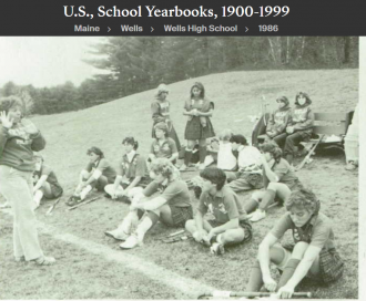 Terri Jean Daly-Regan--U.S., School Yearbooks, 1900-1999(1986)Teacher phys. Ed -b
