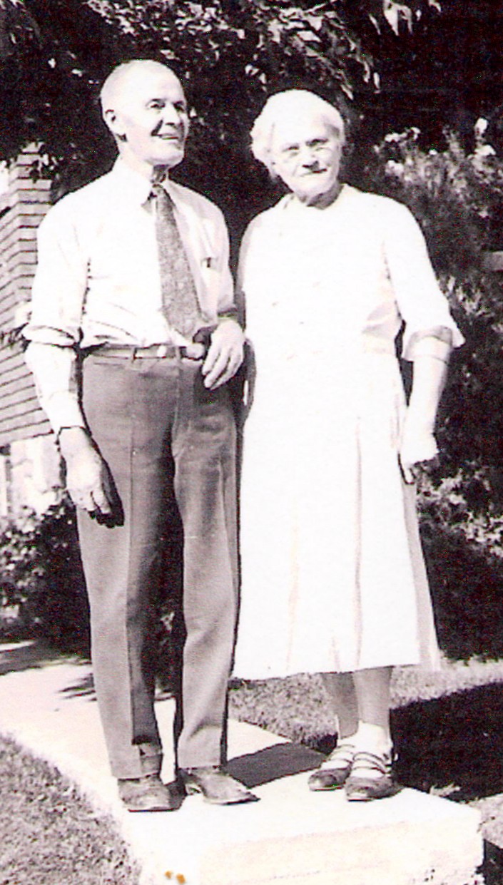 Hugh Sheeks and His Wife, Rosa Viviahn, of North Dakota