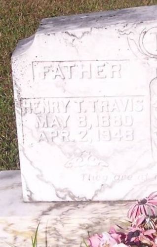 Henry T. Travis's Headstone