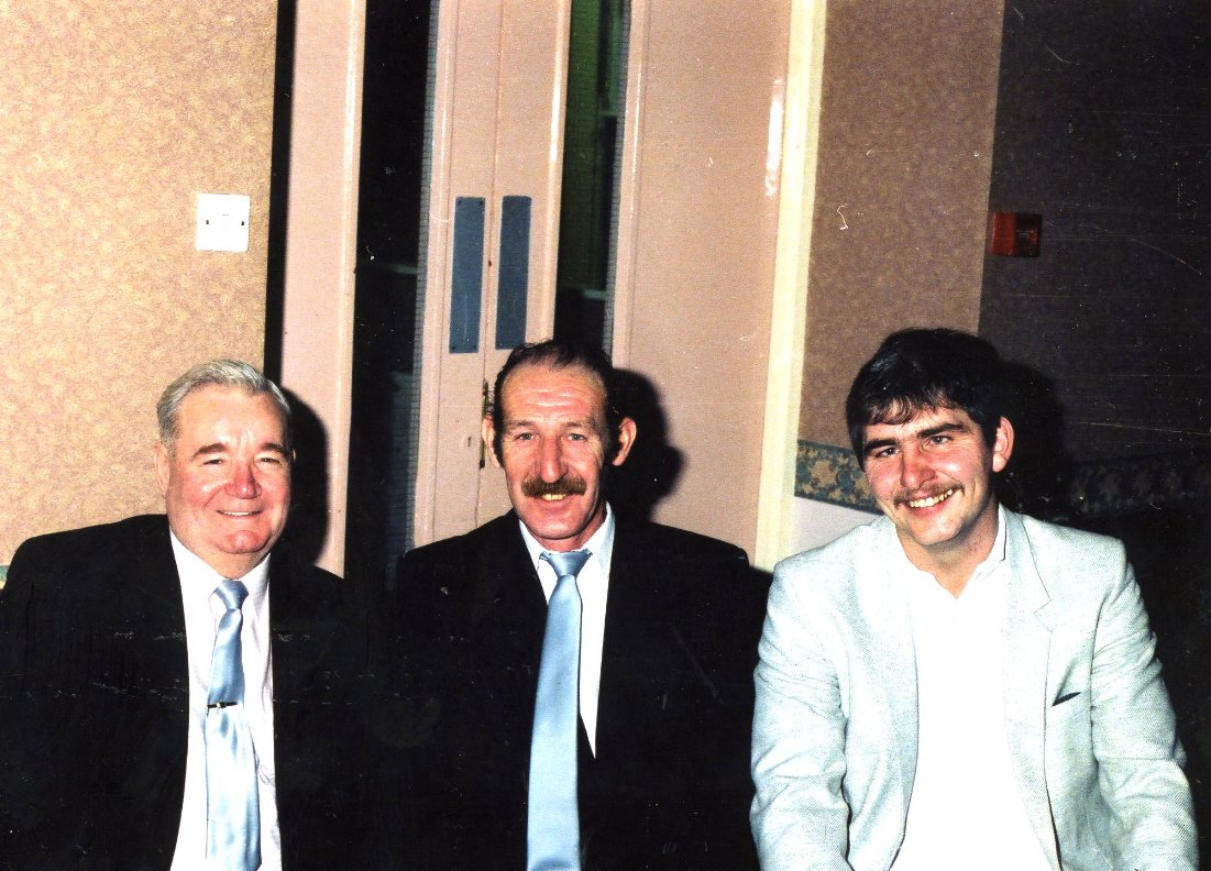 George Berry, Frankie Mullen & David McGinley