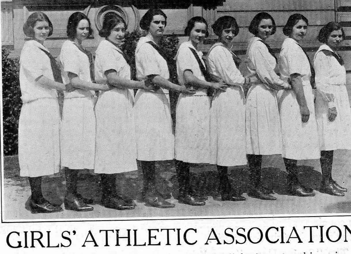 Girls Athletic Assoc., Oakland CA 1922