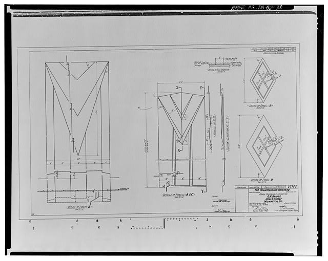 38. SHEET 19 - Heald Street Bridge, Spanning Conrail...