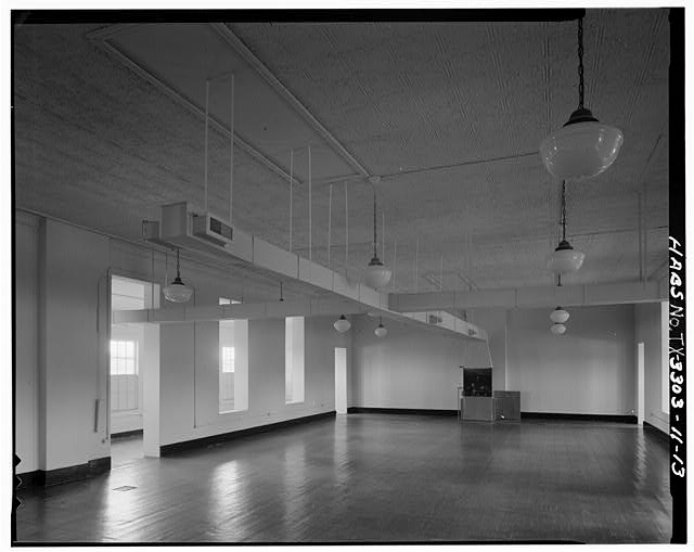 13. BARRACKS (BUILDING #606), SECOND FLOOR, GENERAL VIEW...