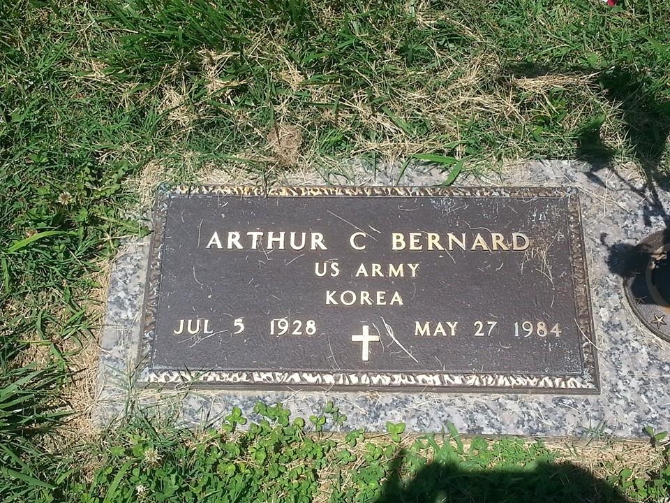 Arthur C Bernard gravesite