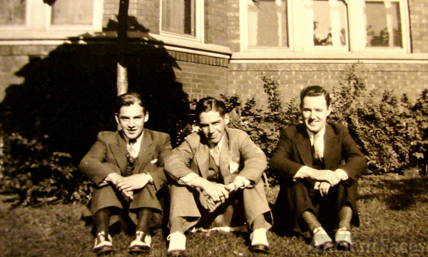 Three 1940's Men