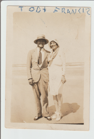 Tod & Francis, Dad & Alta,  1920's 1930's Young Married Couple 