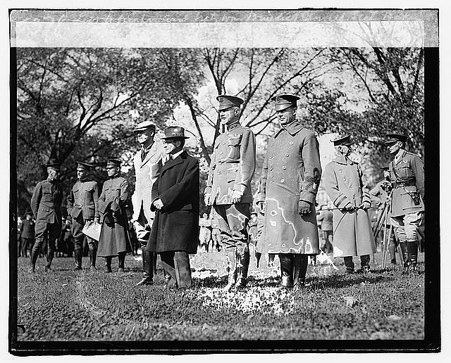 Left to Right: Asst. Secty. War Benedict Crowell, Secty....
