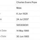 Charles Evans Pope III