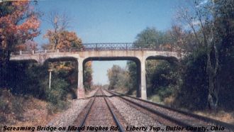 Maud Hughes Road bridge in Ohio