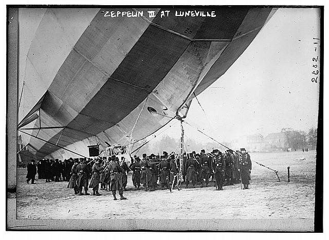 Zeppelin III at Luneville