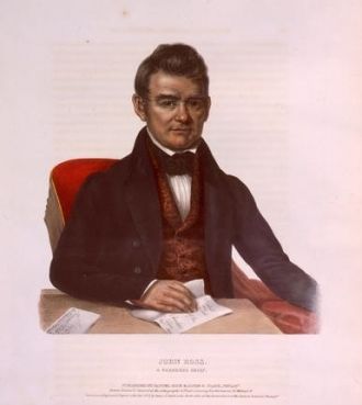 John Ross, a Cherokee chief