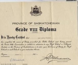 Opal Flanders Grade V111 Diploma