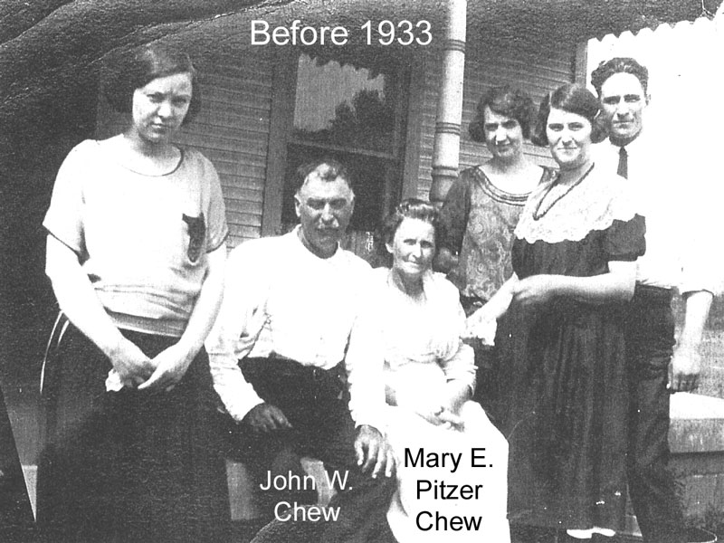 John W. & Mary E. Pitzer Chew