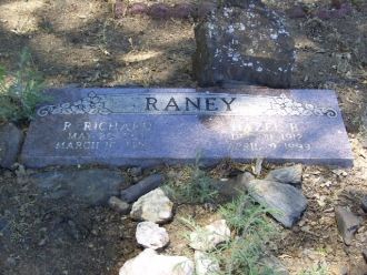 Ralph Richard Raney Headstone
