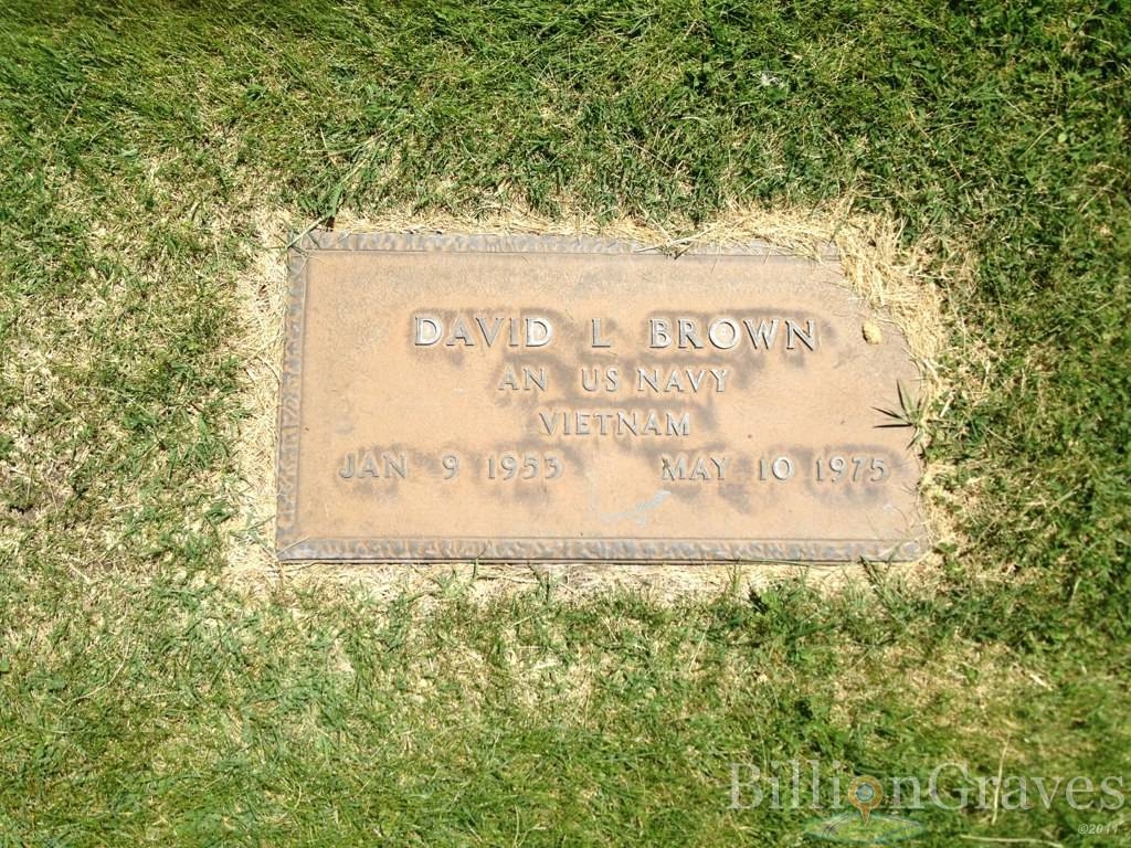 David Lee Brown gravesite