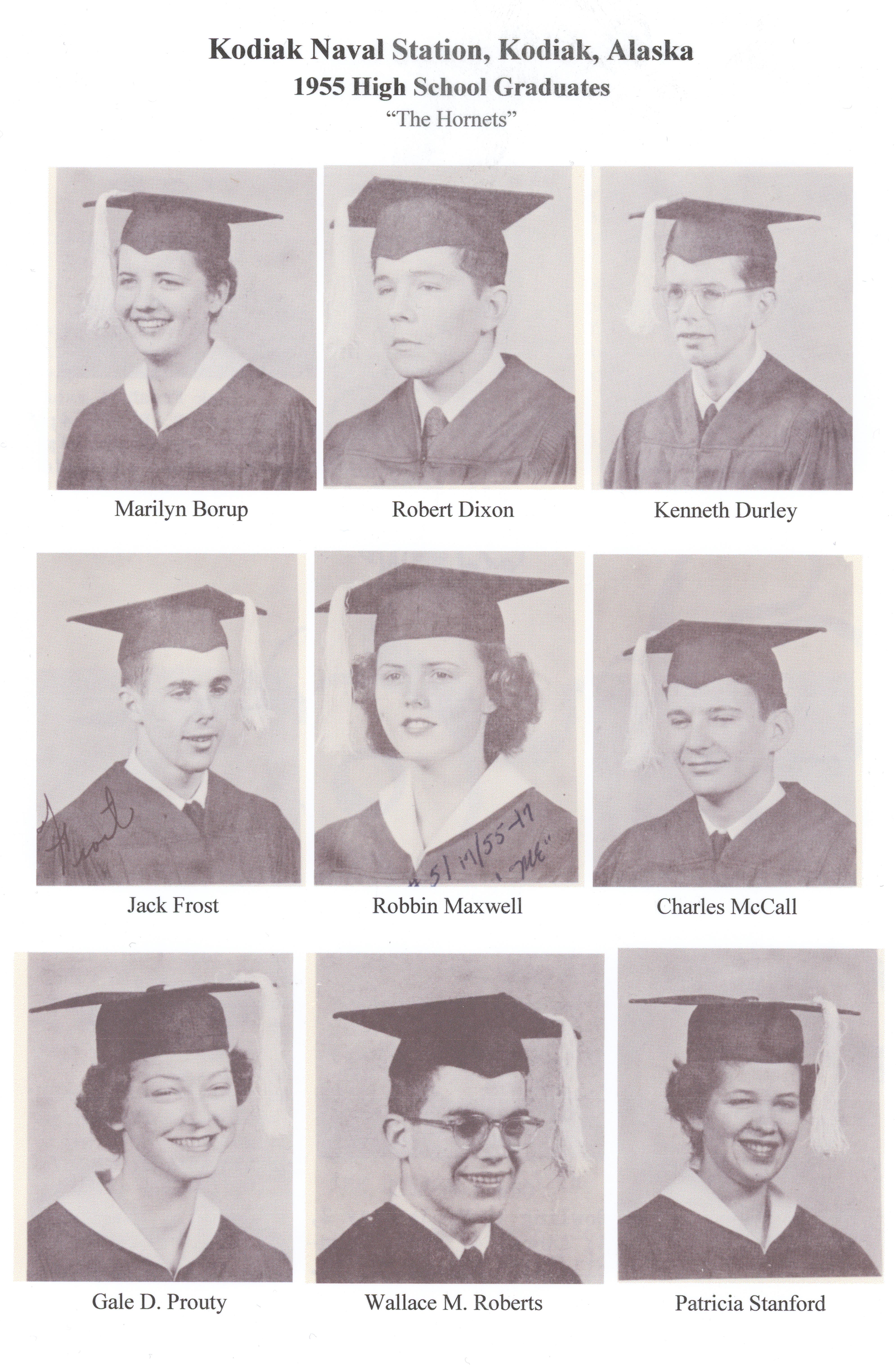 1955 Kodiak Naval High School