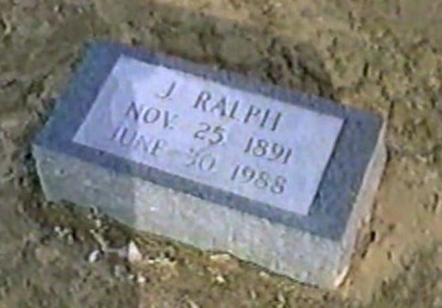 James Ralph Shockley gravesite