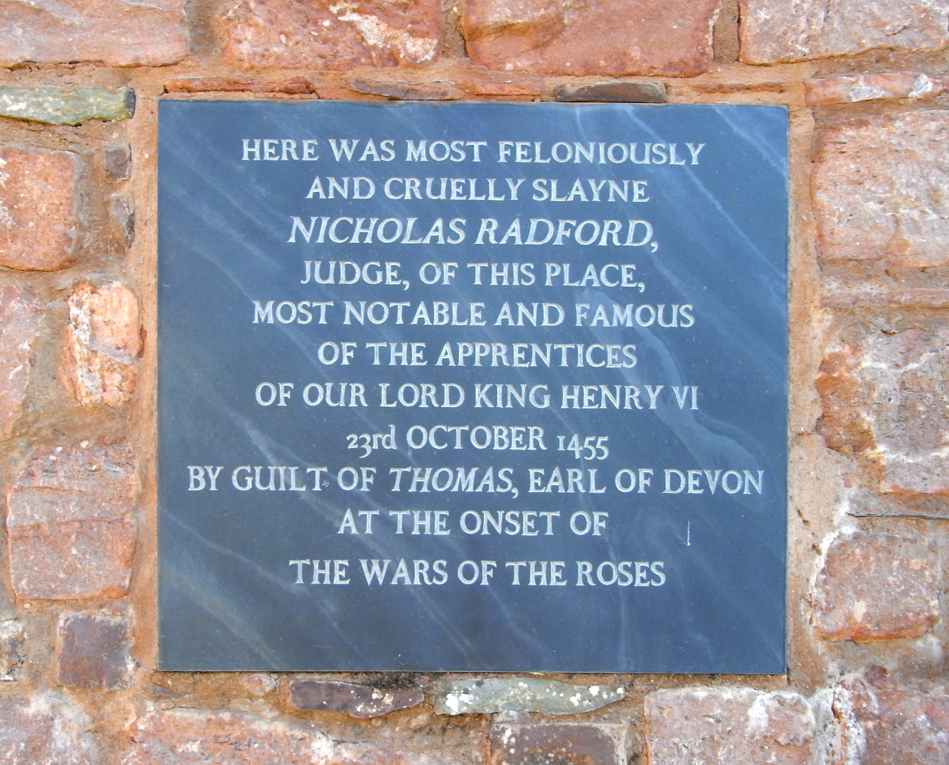 Sir Nicholas Radford