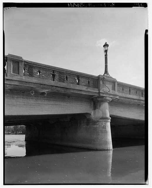 10. PIER DETAIL, NORTH SIDE - Main Street Bridge,...