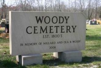 Woody cemetery 