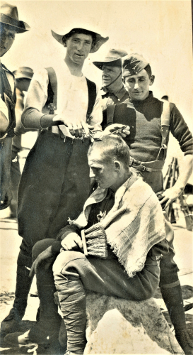 Herbert Draper, Mena Camp, Cairo 1914