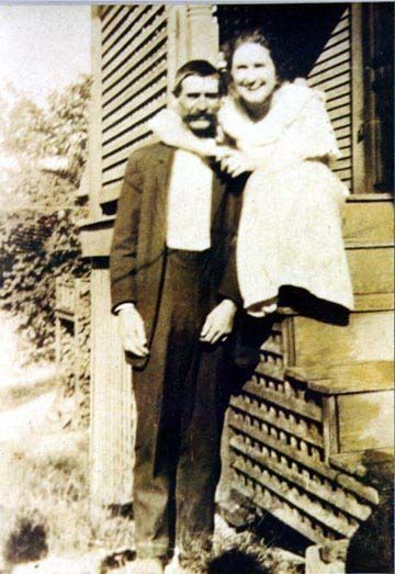 Hiram Brandon Patton & Ida Keeling, IL 1895