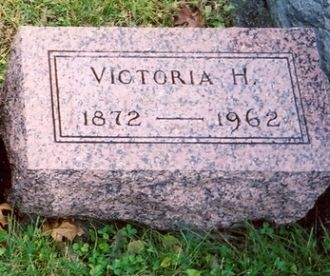 Hannah Victory Ady gravestone