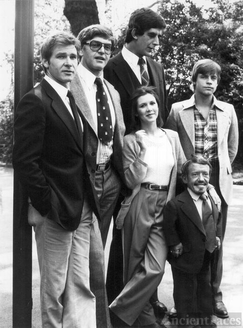 Star Wars Cast circa 1977