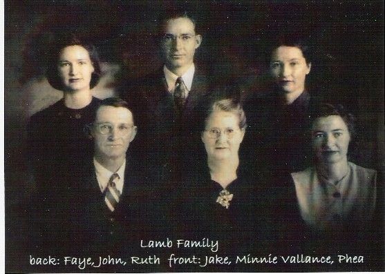 Minnie Mae Vallance Family