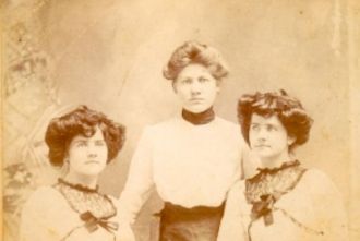 Agnes and Inez Brown and Elda Fergerson