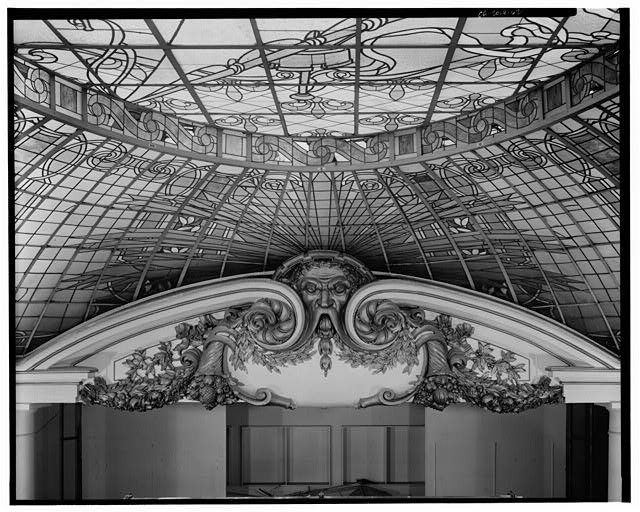 62. GLASS DOME, DETAIL OF NORTH SECTION - City of Paris...